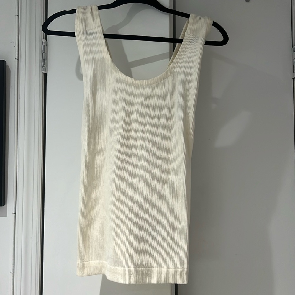 Madewell open back tank